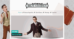 Desktop Screenshot of benshires.com