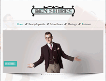 Tablet Screenshot of benshires.com